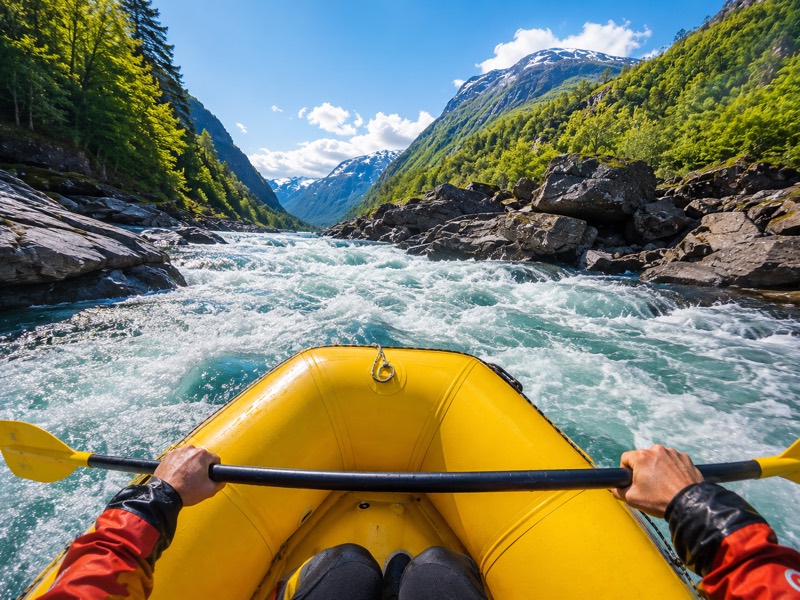 Rafting i Valldøla
